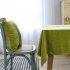 Table Cloth Embroidered Tablecloth Decorative Plush Table Cover For Outdoor Indoor 90 90cm