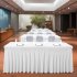Table Cloth For Rectangle Table Wrinkle Resistant Washable Tablecloth Table Skirt For High Top Bar Wedding Party Events 6FT 183 x 76 x 76cm 
