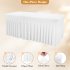 Table Cloth For Rectangle Table Wrinkle Resistant Washable Tablecloth Table Skirt For High Top Bar Wedding Party Events 6FT 183 x 76 x 76cm 