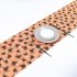 Table Cloth Halloween Style Fine Linen Printed Table  Runner Household Decoration Ornaments Orange spider 1