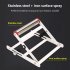 Table Saw Stand  Height Adjustable Metal Cutting Machine Work Support Stand  Stainless Steel and Iron Surface Spray Coating