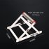 Table Saw Stand  Height Adjustable Metal Cutting Machine Work Support Stand  Stainless Steel and Iron Surface Spray Coating