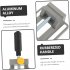 Table Vise  Work Bench Vise With Aluminum Alloy Body  Rotating Screws  Rubber Coated Handle  Quick Operation Button  Rotating Universal Clamp Quick flat nose pl