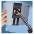 Tablet Bed Desk Holder 360  Flexible Long Arm Mount Clamp For 4 12 9  Screen Laptop Smart Phone Readers Black 4 12 9 inches