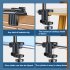 Tablet Bed Desk Holder 360  Flexible Long Arm Mount Clamp For 4 12 9  Screen Laptop Smart Phone Readers Black 4 12 9 inches