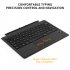 Tablet Bluetooth Wireless Magnetic Ergonomic Keyboard for Microsoft Surface pro3 4 5 Sucker screen