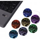Tablet Bluetooth Wireless Magnetic Ergonomic Keyboard for Microsoft Surface pro3 4 5 Colorful backlit version