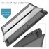 Tablet Case Stand Compatible For Surface Pro9 Microsoft Tablet Protective Cover With Holder Back Cover Shell black