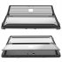 Tablet Case Stand Compatible For Surface Pro9 Microsoft Tablet Protective Cover With Holder Back Cover Shell black