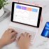 Tablet Case with Keyboard Compatible for 10 2 Inch iPad Pro11 Wireless Detachable Keyboard Cover Green