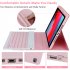 Tablet Case with Keyboard Compatible for 10 2 Inch iPad Pro11 Wireless Detachable Keyboard Cover Green