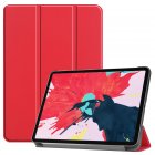 Tablet PC Protective Case Ultra-thin Smart Cover for iPad <span style='color:#F7840C'>pro</span> 11(2020) red