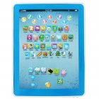 Tablet Pad Computer for Kid Children Learning English Educational Teach Toy Gift Chinese and English  blue 