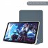 Tablet Pc Case Ultra thin Soft Leather Protective Cover Bracket Stand Compatible For Teclast T40 Pro grey