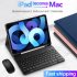 Tablet  Protective  Cover Silicone Case With Pen Slot Magnetic 360 Degree Rotatable Foldable Design Compatible For Pro2 Pro3 Pro5 Air4 purple Pro5 12 9 inch