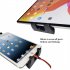 Tablet Stand Portable 360 degree Rotation Holder Clip Adjustable Mount Clamp  For Ipad Pro 12 9 black