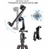 Tablet Stand Portable 360 degree Rotation Holder Clip Adjustable Mount Clamp  For Ipad Pro 12 9 black