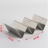 Taco Holder Stand Stainless Steel Taco Holders Wavy Tortilla Serving Tray Plates Stand Home Kitchen Tools hold 3 4