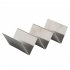 Taco Holder Stand Stainless Steel Taco Holders Wavy Tortilla Serving Tray Plates Stand Home Kitchen Tools hold 3 4