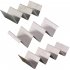 Taco Holder Stand Stainless Steel Taco Holders Wavy Tortilla Serving Tray Plates Stand Home Kitchen Tools hold 3 4