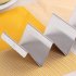 Taco Holder Stand Stainless Steel Taco Holders Wavy Tortilla Serving Tray Plates Stand Home Kitchen Tools hold 3 4