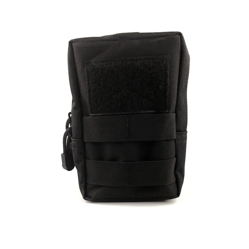 Tactical Molle System Medical Pouch Waist Pack Phone Case Airsoft Hunting Pouch black_16*12*6.5cm
