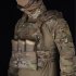 Tactical Vest Men Plate Carrier Chest Rig Wear Resistant Lightweight KZ Tactical Vest VE 98R CP