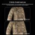 Tactical Vest Men Plate Carrier Chest Rig Wear Resistant Lightweight KZ Tactical Vest VE 98R CP
