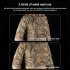 Tactical Vest Men Plate Carrier Chest Rig Wear Resistant Lightweight KZ Tactical Vest VE 98R BCP