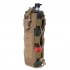 Tactical Water Bottle Holder Adjustable Outdoor Sports Kettle Carrier Pouch For Backpack For Backpack Bicycle Belt Straps Khaki
