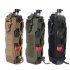 Tactical Water Bottle Holder Adjustable Outdoor Sports Kettle Carrier Pouch For Backpack For Backpack Bicycle Belt Straps green