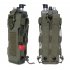 Tactical Water Bottle Holder Adjustable Outdoor Sports Kettle Carrier Pouch For Backpack For Backpack Bicycle Belt Straps green