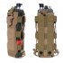 Tactical Water Bottle Holder Adjustable Outdoor Sports Kettle Carrier Pouch For Backpack For Backpack Bicycle Belt Straps green