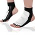 Taekwondo Foot Protector Gea Ankle Brace Support Pad Feet Guard For MMA Martial Arts Fight Training Sparring Kung Fu 1 Pair White M for height 140 160cm