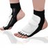 Taekwondo Foot Protector Gea Ankle Brace Support Pad Feet Guard For MMA Martial Arts Fight Training Sparring Kung Fu 1 Pair White M for height 140 160cm