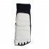 Taekwondo Foot Protector Gea Ankle Brace Support Pad Feet Guard For MMA Martial Arts Fight Training Sparring Kung Fu 1 Pair White M for height 140 160cm