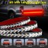 Tailgate Strip Light Waterproof Turn Signal Running Reverse Lights for Truck Off road Vehicles Red and yellow