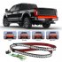 Tailgate Strip Light Waterproof Turn Signal Running Reverse Lights for Truck Off road Vehicles Red and yellow