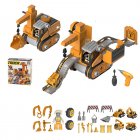 Take Apart Toys With Electric Drill Take Apart Truck Construction Set DIY Engineering Vehicle Building Toy Gifts
