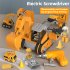 Take Apart Toys With Electric Drill Take Apart Truck Construction Set DIY Engineering Vehicle Building Toy Gifts For Boys Girls Electric