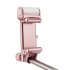 Take awesome selfies with the 3 in 1 selfie stick for Android and iOS coming with an LED light and letting you snap photos with both front and rear cameras 