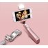 Take awesome selfies with the 3 in 1 selfie stick for Android and iOS coming with an LED light and letting you snap photos with both front and rear cameras 