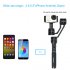Take professional videos with your smartphone using the Aibird Uoplay 2 Handheld Stabilizer  with 3 Axis control  smart motors and app support  
