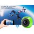 Take stunning panoramic footage with the 360 degree Wi Fi action cam  featuring a 1 4 inch CMOS sensor and 1280x1024 recording