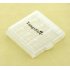 TangsFire   5pcs new Plastic Case Holder Storage Box for AA AAA Battery  Clear 5 