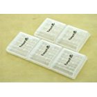 TangsFire® 5pcs new Plastic Case Holder Storage Box for AA AAA Battery (Clear-5)