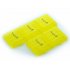 TangsFire   5pcs new Plastic Case Holder Storage Box for AA AAA Battery  Yellow 