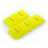 TangsFire   5pcs new Plastic Case Holder Storage Box for AA AAA Battery  Yellow 