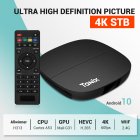 Tanix A3 Android 10 0 Hd Video Media Player 2 4g Wifi Set top Box Smart Tv Box 1 8GB Set top Box U S  Plug