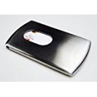 Tapp Collections Stainless Steel Wallet Business Name Credit Id Card Holder Case